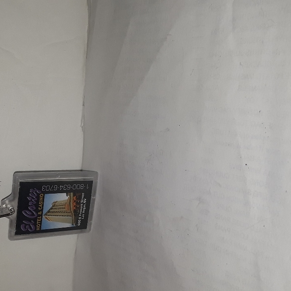 RARE NEW EL CORTEZ HOTEL & CASINO FREMONT ST LAS VEGAS NV KEY KEYRING - Picture 3 of 6